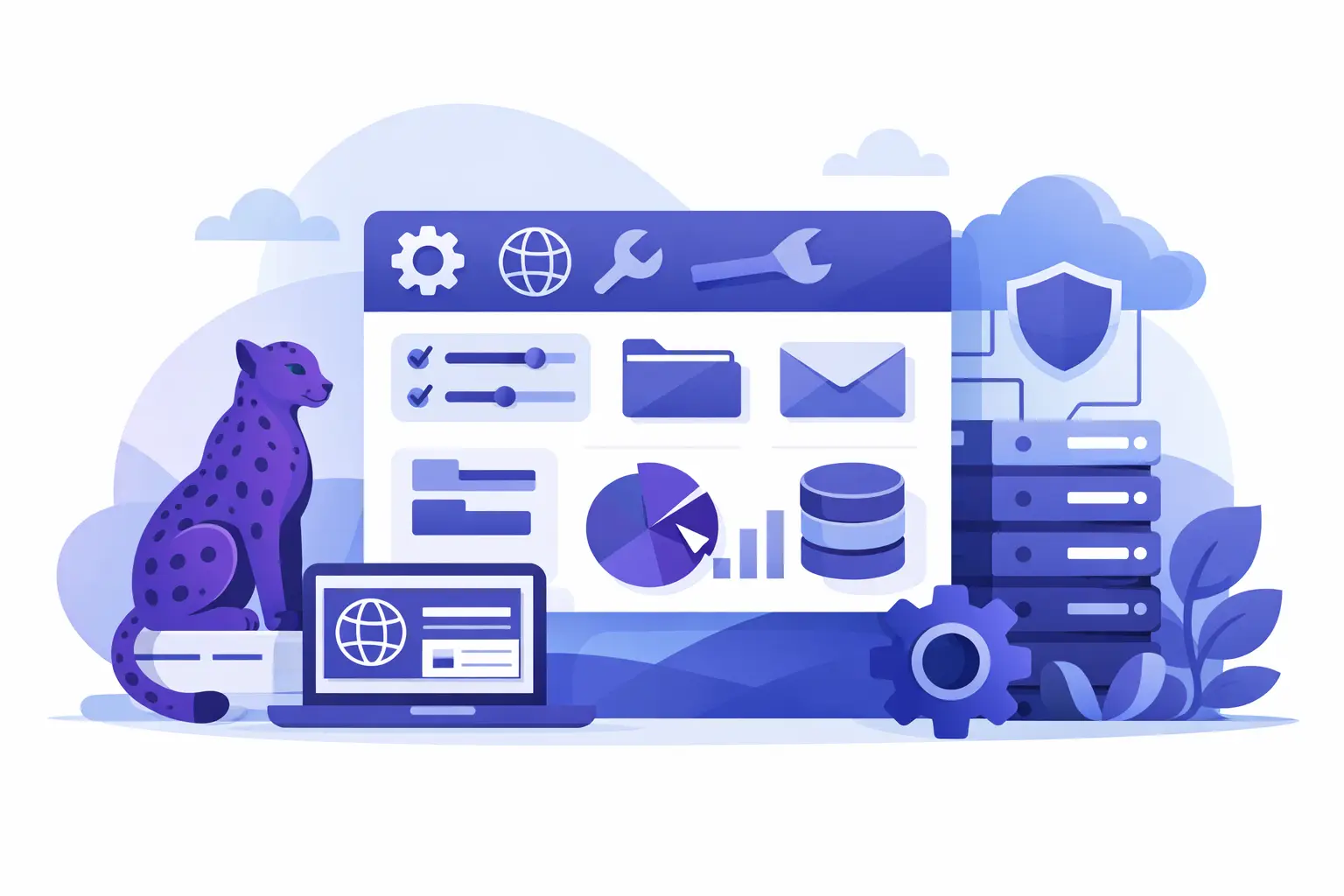 cPanel controlepaneel voor webhosting uitgelegd
