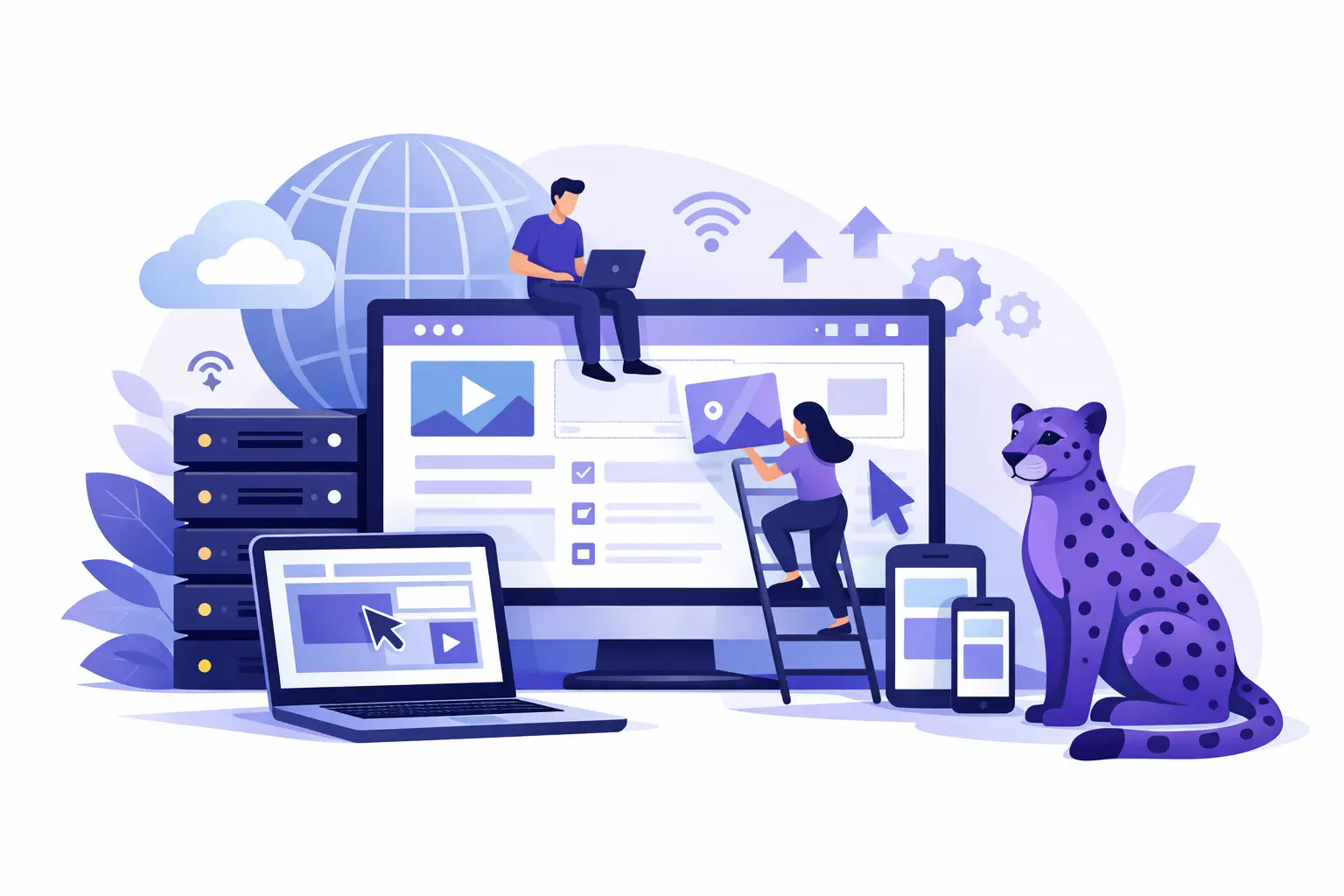Webhosting met sitebuilder voor je eerste website